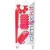 KIT CLIMAX NEON RED 4 PEZZI