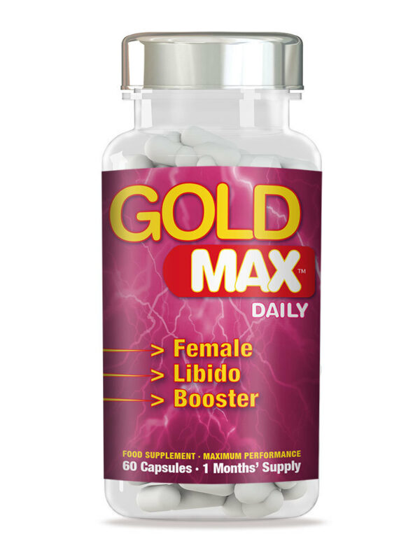 Stimolante donna Gold Max Daily Pink 60 Caps.
