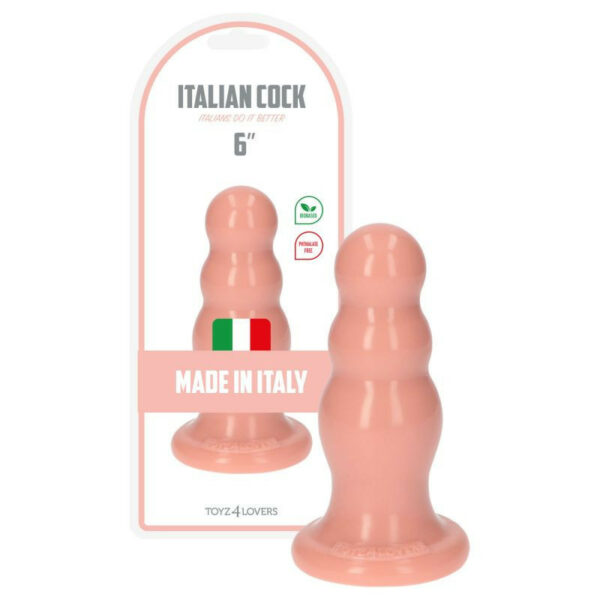 Maxi fallo plug anale Olmo con ventosa
