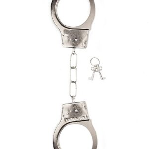 Manette in metallo lucido Metal Handcuffs economiche