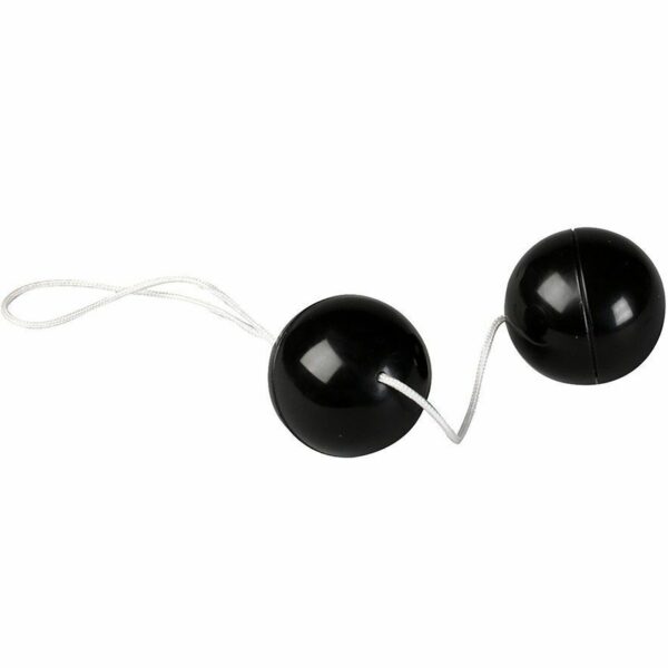 Palline vaginali Kegel Ben Wa Vibratone Duo Balls Black, pavimento pelvico, post parto