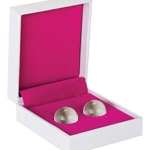 Palline vaginali Kegel ben wa balls in vetro trasparente