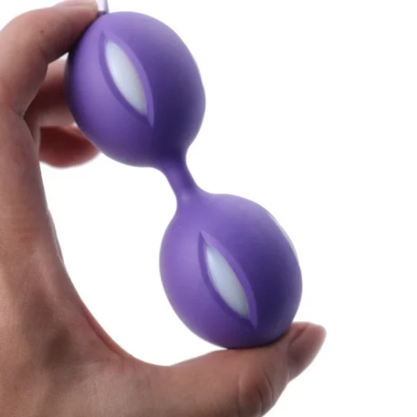 Palline vaginali cinesi Exquisite, Kegel Ben Wa in SILICONE per il pavimento pelvico - immagine 6
